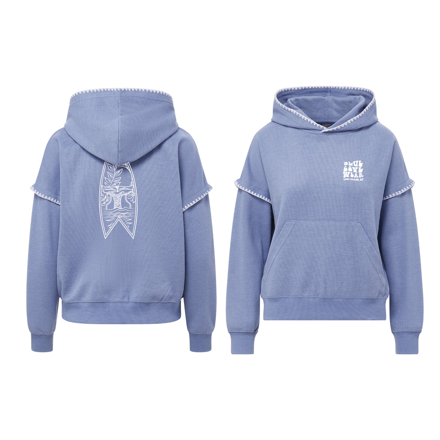 Blue Cove Surfer Hoodie