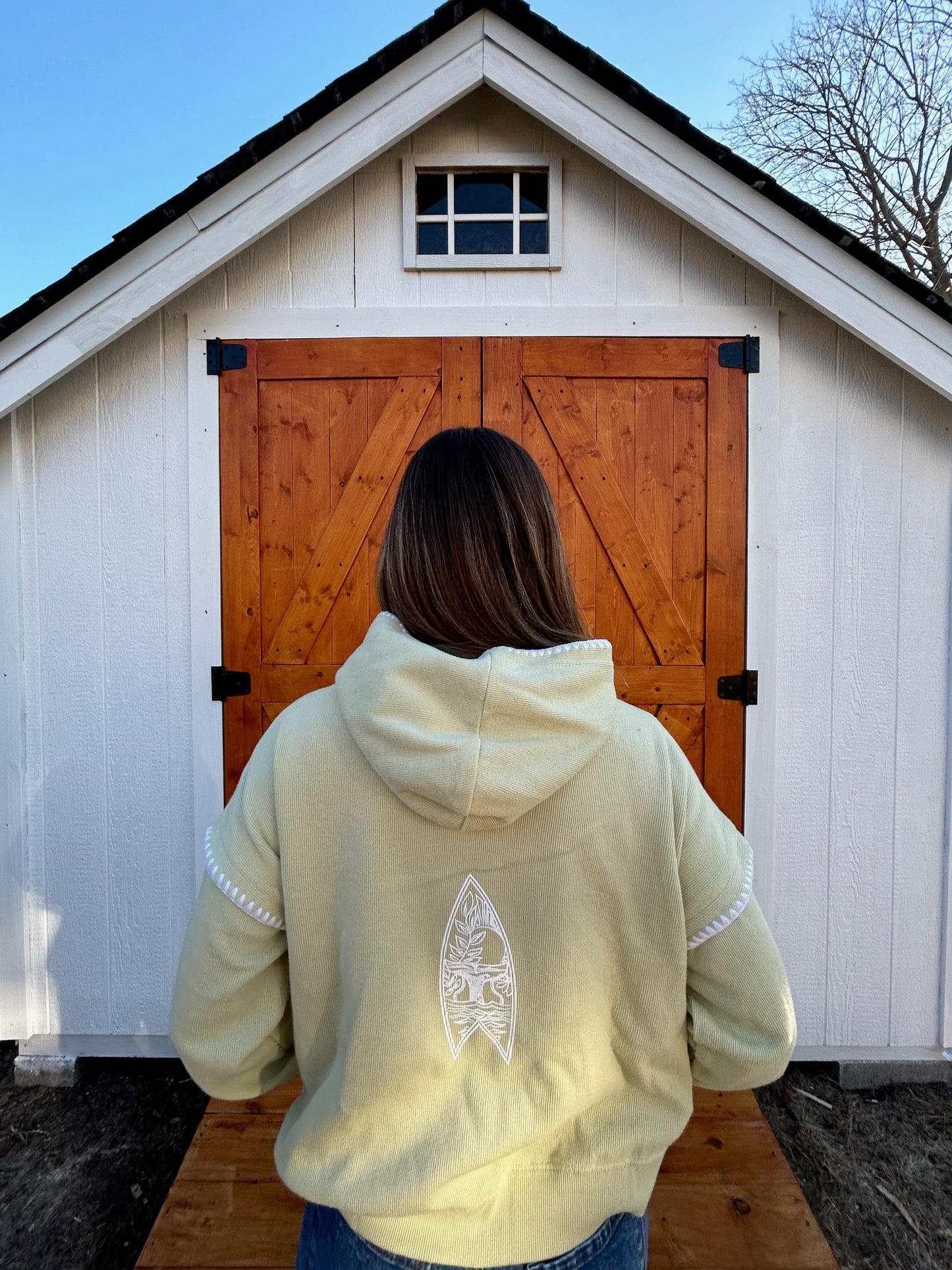 Blue Cove Surfer Hoodie